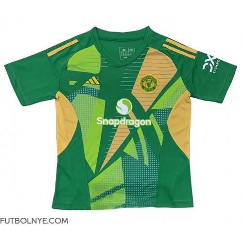 Camiseta Manchester United Portero Visitante Equipación 2024-25 manga corta